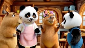 Мультфильм "Как Братцы появились на свет".  Серия про Братцев Панду и Капибару.