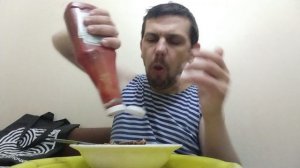 Мукбанг лапша Петра фасоль и мясо индейки