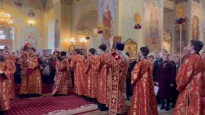 МИТРОПОЛИТ ИГНАТИЙ СОВЕРШИЛ ВЕЛИКУЮ ПАСХАЛЬНУЮ ВЕЧЕРНЮ В ПОКРОВСКОМ СОБОРЕ Г. САРАТОВА (12.04.2026)