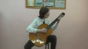 Титова Вера. "На приморском бульваре". МБУДО ДШИ Краснозерского района