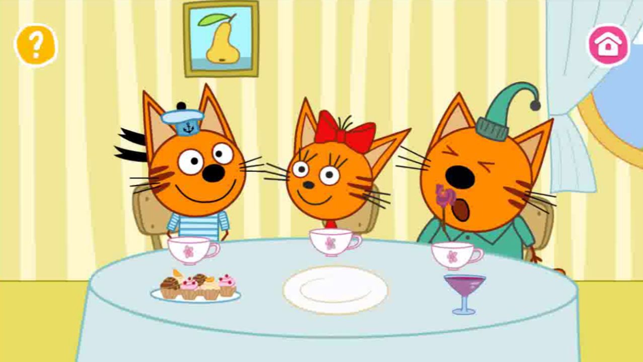 Три Кота - Мультфильмы. Новый Сборник Мини-Игр для Детей. Три Кота Новые Серии Смотреть