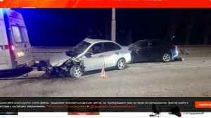 Два человека погибли в массовом ДТП на мосту в Липецке