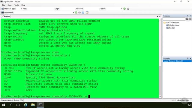 3-3 Configuring SNMPv2 On Cisco IOS