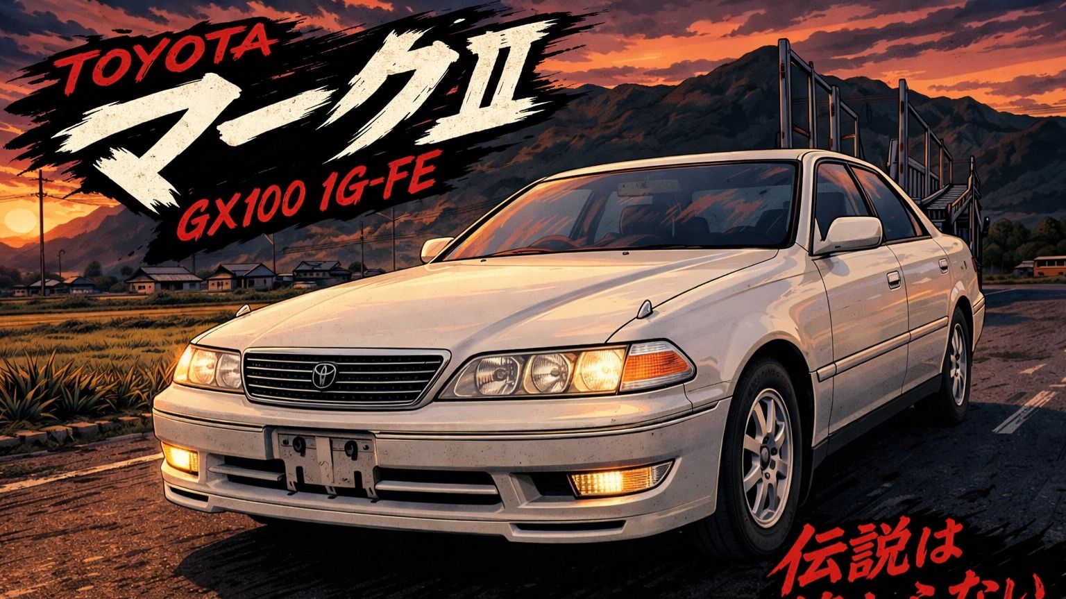 CKD #180 Toyota Mark II GX100 Beams
