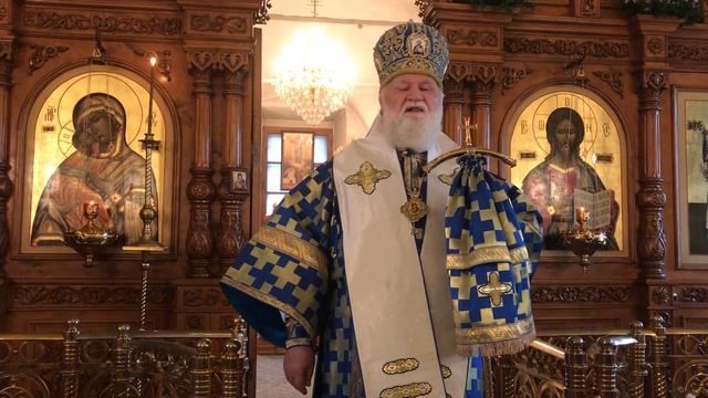 21.09.2021проповедь митрополита Вадима на Престольный праздник монастыря Рождество Богородицы.Ростов