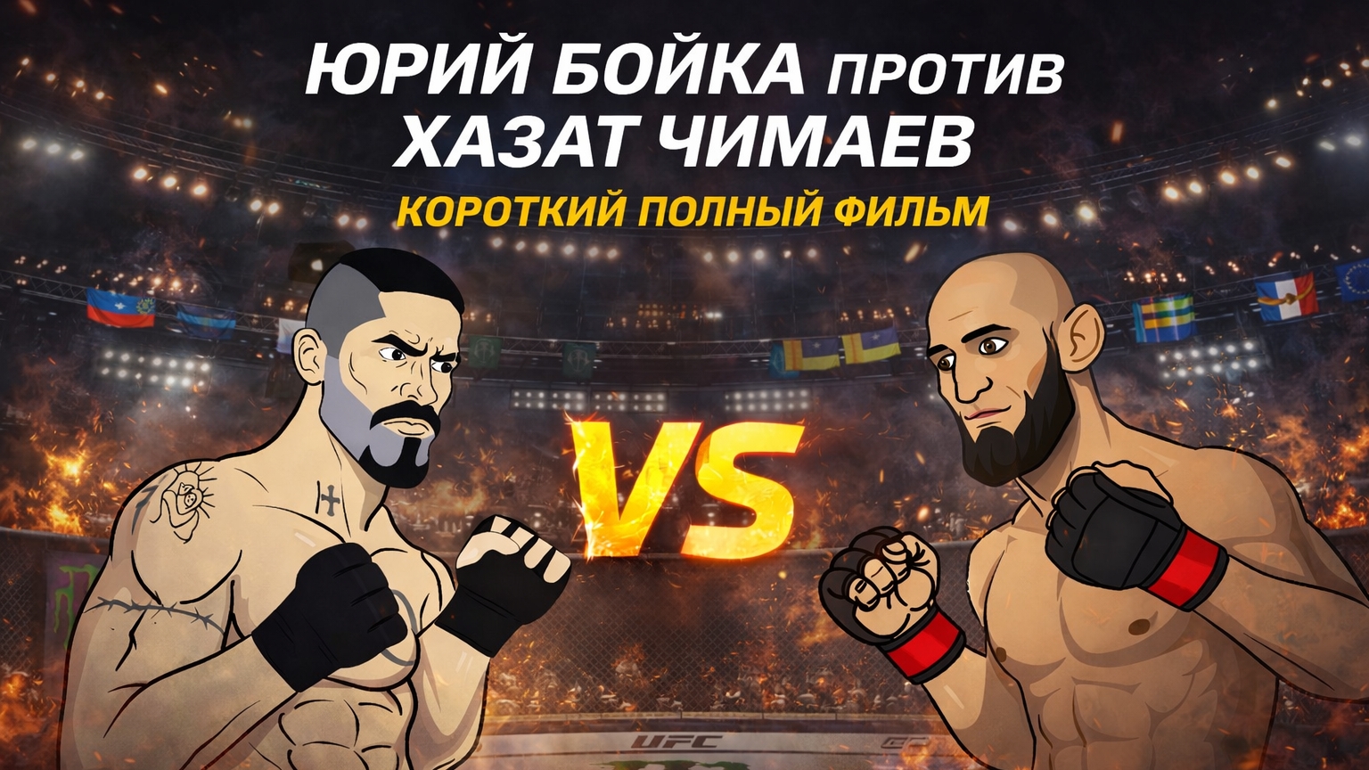 ЮРИЙ БОЙКО ПРОТИВ ХАЗАТ ЧАМАЕВ ПЕРВЫЙ КОРОТКИЙ ПОЛНЫЙ ФИЛЬМ