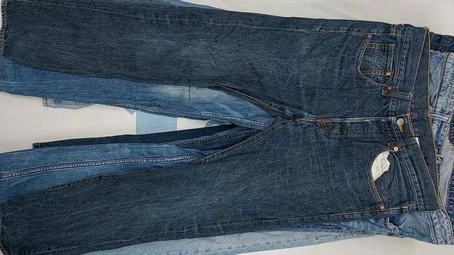 Джинсы мужские классические  секонд оптом 6 пак
