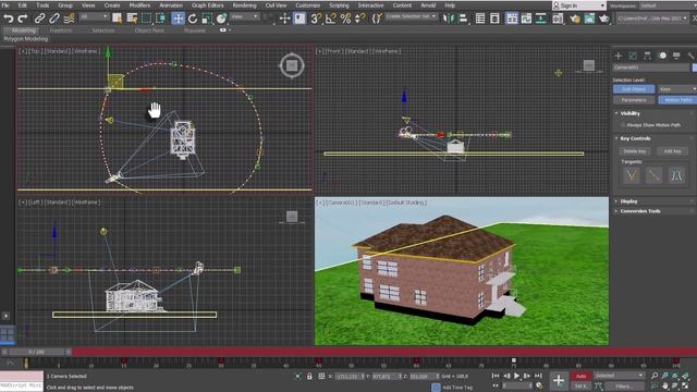 Камера 3Д мах