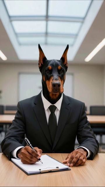 Собака-менеджер: бизнес с хвостом #смешно #питомцы #бизнес