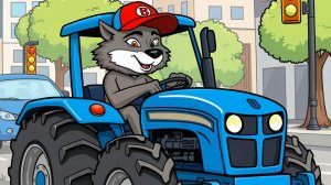 Мультик песенка про "Синий трактор"