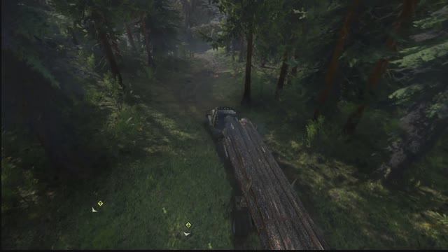 SnowRunner.Висконсин. Сложный режим,играю без модов. Руль. Logitech Driving Force GT