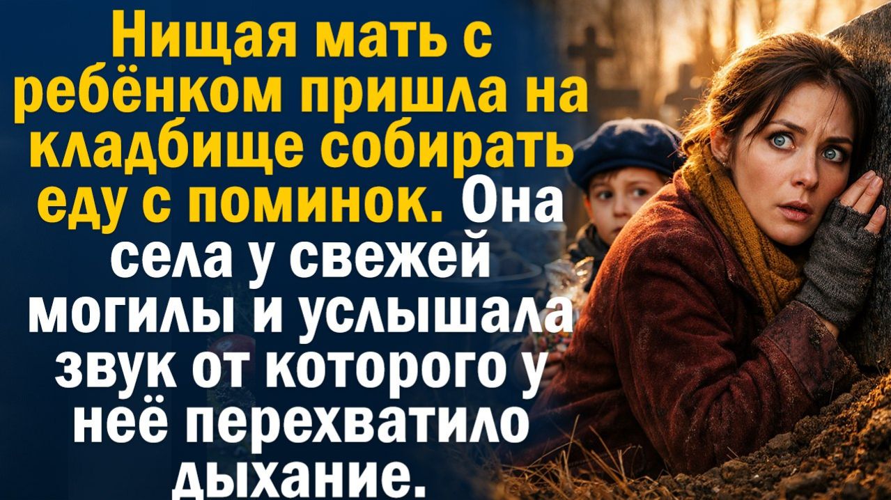 Жизненные истории. Читает Юля. Она села у свежей могилы с ребёнком, но звук из земли изменил её