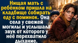 Жизненные истории. Читает Юля. Она села у свежей могилы с ребёнком, но звук из земли изменил её