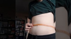 меряю животик