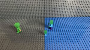 Анимация с lego человечками