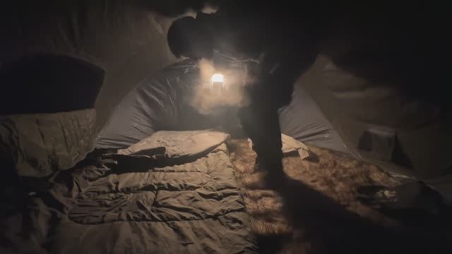 XAKAN _    -15°C в ЭКСТРЕМАЛЬНОМ ЗИМНЕМ кемпинге.