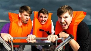 ВЫЖИВАЕМ 24 ЧАСА В БЕРМУДСКОМ ТРЕУГОЛЬНИКЕ! MRBEAST МИСТЕРБИСТ НА РУССКОМ мистер бист