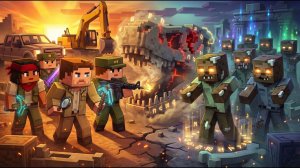 Проклятие руин: миссия по спасению мира Майнкрафт