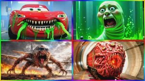 МОЛНИЯ МАКВИН и ПАРОВОЗИК ТОМАС в космосе: ГОНКА ГЕРОЕВ 🏎️ МУЛЬТИК для детей Машинки ⚡