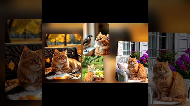 кошки  балуются