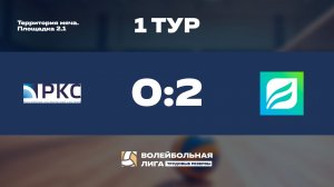 Обзор | 1 тур | АО РКС - СБЕР УБ