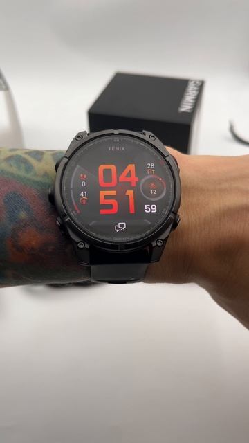 Garmin Fenix 8 Pro || распаковка