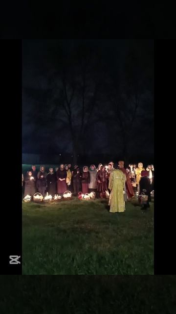 Освящение Пасхальных снедей. 2 ч.