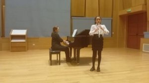 Ч. Колин. Конкурсное соло N1, ор.33. Игликова Индира. Гобой. КазНУИ