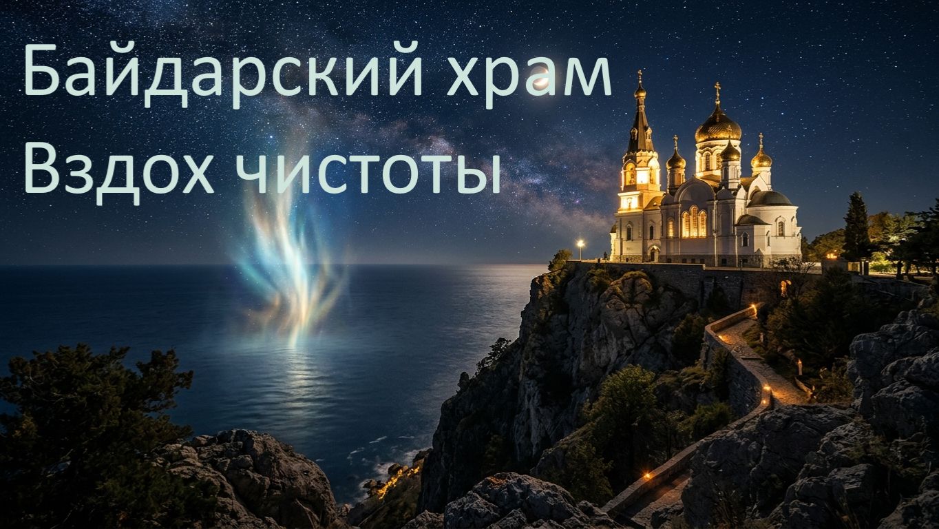 Байдарский храм: Вздох чистоты