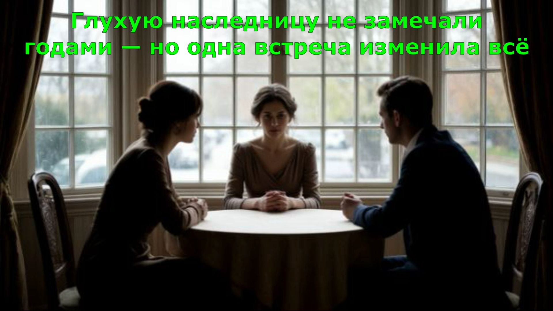 Глухую наследницу не замечали годами  но одна встреча изменила всё