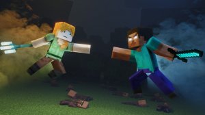 ХЕРОБРИН В ОПАСНОСТИ - Майнкрафт Мультики