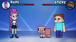 БИТВЫ МАЙНКРАФТ  и КПОП - СОНИК и ГУБКА БОБ