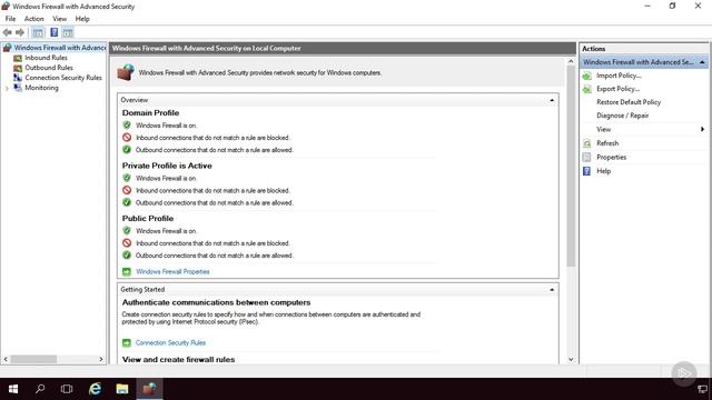 4-2 Configuring The Windows Firewall For Network Management