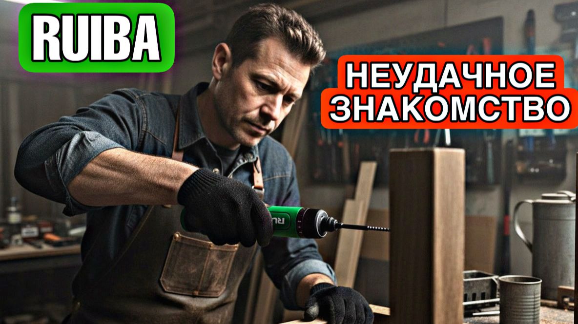 Аккумуляторная отвертка RUIBA. Интересный вариант, если б не одно но....