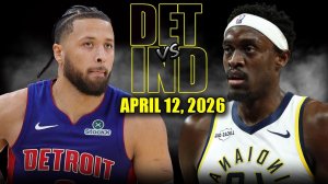 13.04.2026 | ОБЗОР МАТЧА | Индиана Пэйсерс - Детройт Пистонс | Highlights
