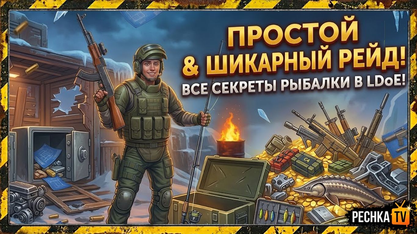 ПРОСТОЙ И ШИКАРНЫЙ РЕЙД БАЗЫ В ЛАСТ ДЕЙ! ВСЕ ЧТО НУЖНО ЗНАТЬ О РЫБАЛКЕ В LDoE | PECHKA TV