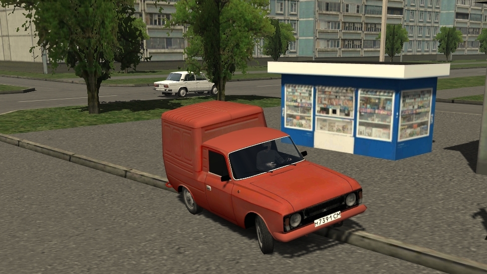 Мотор депот развозка продуктов Иж-2715