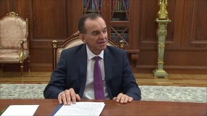 Встретился с Президентом РФ в Кремле