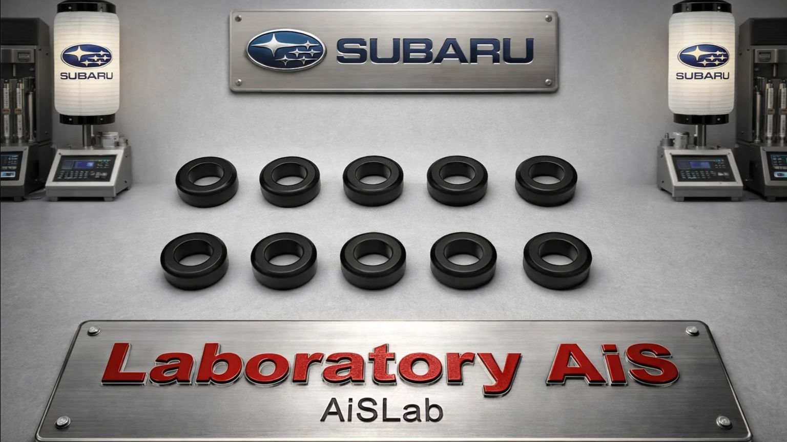 Прокладки инжекторов, 10шт, (Type-1) AiS-G006f, SUBARU 16608KA000,.mp4