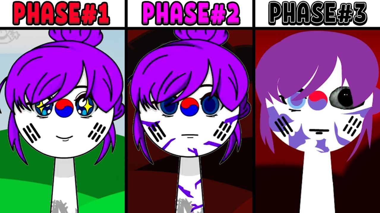 INCREDIBOX SPRUNKI: ВСЕ ФАЗЫ НОВОГО ОС SOUTH KOREA! 🇰🇷✨ ОТ 1 ДО 3! 🚀🌀