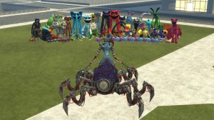 Поппи Плейтайм  ПРОТАТИП ПРОТИВ ВСЕХ МОНСТРОВ Гаррис Мод