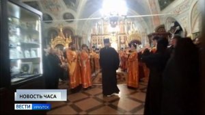 Частицу Благодатного Огня доставили в Знаменский монастырь Иркутска