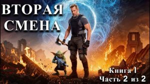 ВТОРАЯ СМЕНА | КНИГА 1 ЧАСТЬ 2 из 2 | ПОПАДАНЦЫ | АУДИОКНИГА | ФАНТАСТИКА | ПРИКЛЮЧЕНИЯ