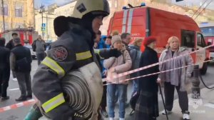 Пожар в Центральном районе