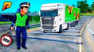 СОЗДАЛ СТОЛБЫ на ДОРОГЕ, ТЕПЕРЬ ТУТ АВАРИИ?! в ГТА! УГАР на РАДМИР РП