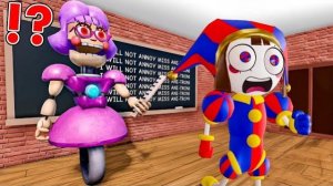 ПОМНИ ИГРАЕТ В ПОБЕГ ИЗ ДЕТЕНШЕНА МИСС ANI TRON В ROBLOX (OBBY) УДИВИТЕЛЬНЫЙ ЦИФРОВОЙ ЦИРК