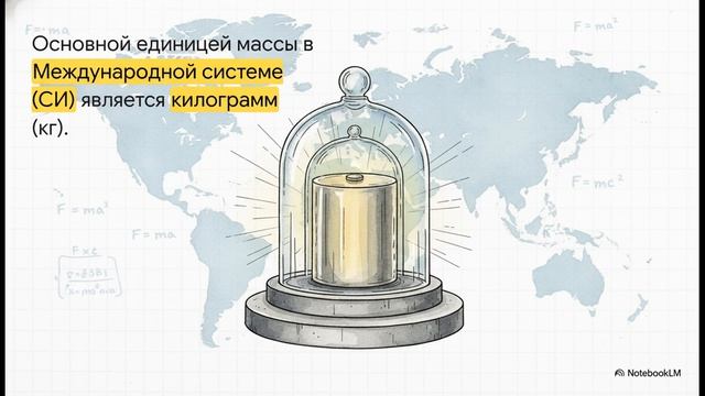 Физика 7 класс параграф 21 Масса тела Единицы массы