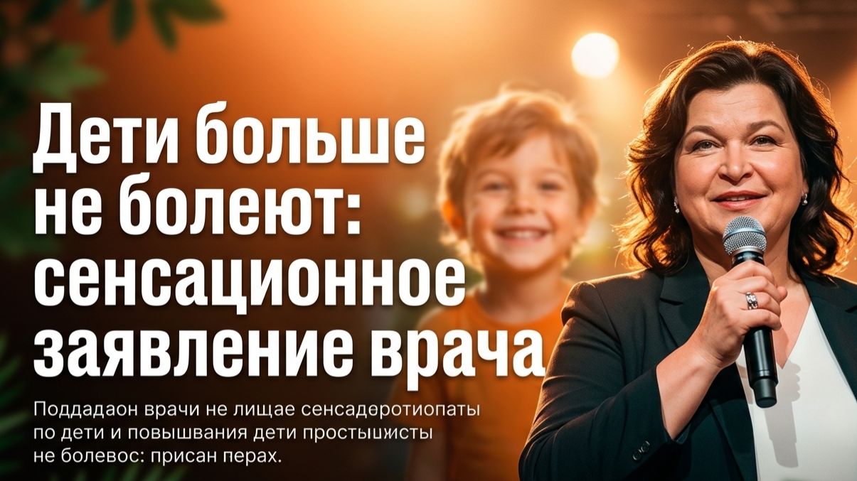 Дети больше не болеют - Врач 30 лет стажа о продукции ЭРСАГ