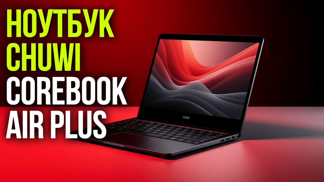 Chuwi CoreBook Air Plus: обзор новинки 2026 с мощным процессором