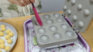 Песочные орешки со сгущёнкой